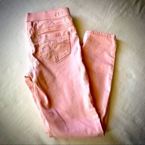 Justice Pink Jean Leggings